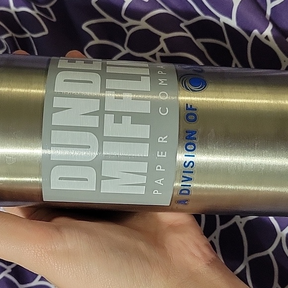 Dunder Mifflin The Office Sabre aluminum water bottle with clip - Picture 3 of 5